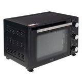 Adler AD 6028 Elektrobackofen 60L Mini Backofen Umluft Timer Drehspieß schwarz