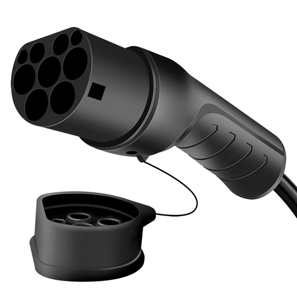 LogiLink E-Auto-Ladekabel Typ 2 – 3-phasig, 32 A, 22 kW, 10 m, inkl. Tasche