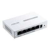 ASUS ExpertWiFi EBP15 5‑Port GbE Smart Managed PoE+ Switch mit 4 PoE‑Ports und 60 W