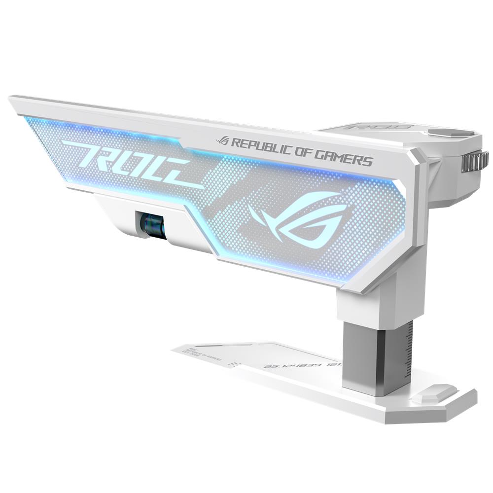 ASUS ROG Herculx Grafikkartenhalter White mit ARGB und Aura Sync