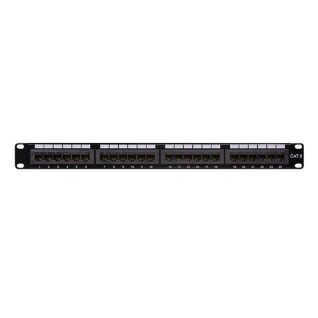 LogiLink CAT6 Patch Panel 19&quot 24-Port ungeschirmt,