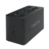 LogiLink USB 3.0 Hub mit All-in-One Card Reader