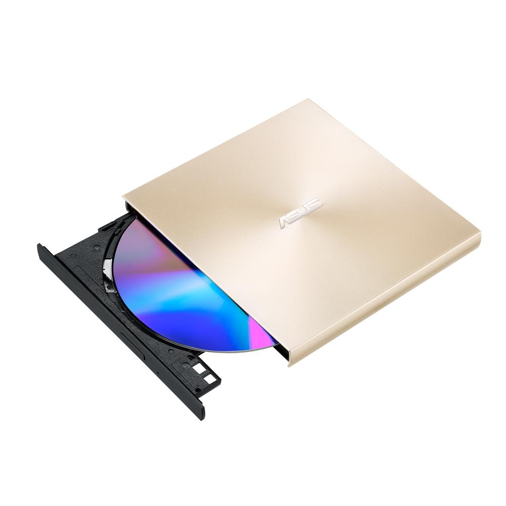 ASUS ZenDrive U9M USB-C externer Ultra SLIM DVD Brenner USB 2.0 in Gold