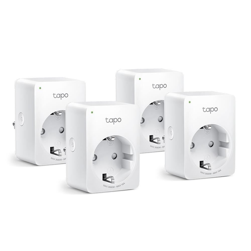 TP-Link Tapo P110 4er Pack Smart WLAN Steckdose Energieüberwachung App Steuerung