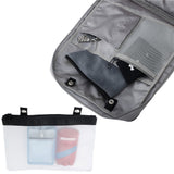 Camry CR 6880mg Reiserucksack 24 Liter, Handgepäck Rucksack mit Laptopfach bis 17 Zoll, Schuhfach, Nassfach, RFID-Fach, Business, Sport und Reisen, mittel grau