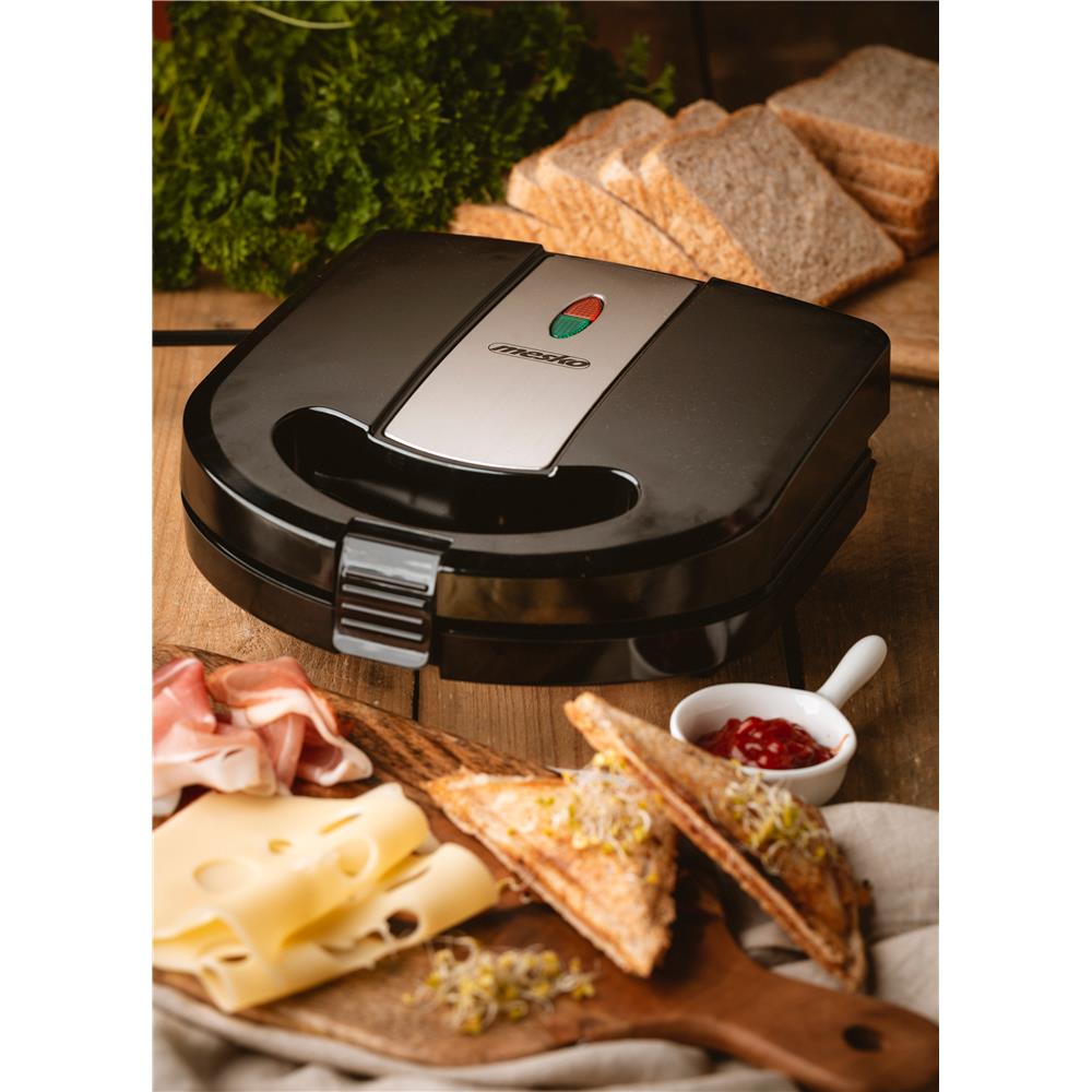 Mesko MS 3045 3-in-1-Sandwichtoaster, Kontaktgrill, Waffeleisen, Elektrogrill, Sandwichmaker