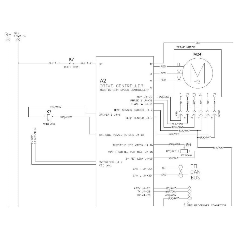 Nilfisk Original 56509168 Motor Traction