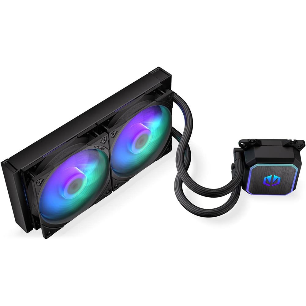 ENDORFY Navis F240 ARGB AiO-Wasserkühlung, Beleuchtet, 240mm Radiator, PWM-Pumpe | EY3B004