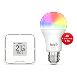 FRITZ!DECT 440 – Vierfach-Taster mit Display für flexible Smart-Home-Bedienung