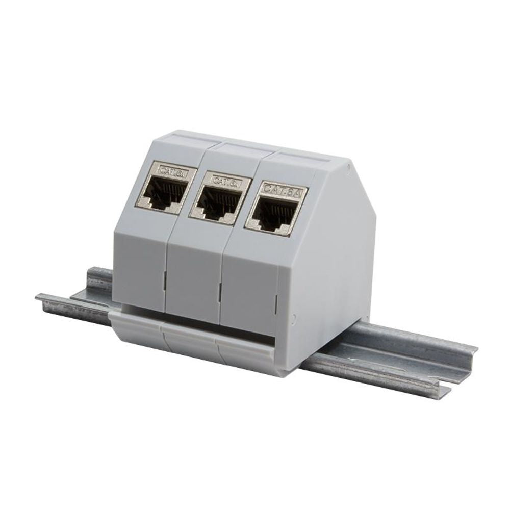 LogiLink Hutschienenadapter für ein RJ45 Keystone Modul