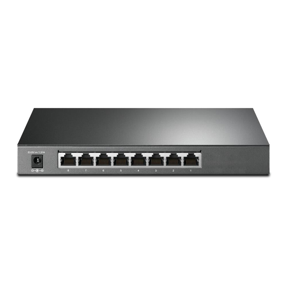 TP-Link TL-SG2008P JetStream 8-Port-Gigabit-Smart-Switch mit 4 PoE+-Ports Metallgehäuse