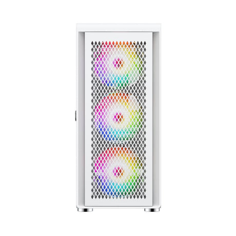 Silentware Air 100 White – Midi Tower mit Mesh-Front, Glas-Seitenfenster & 4 A-RGB Lüftern