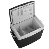 Adler AD 8092 Tragbare Kühlbox 40L elektrisch Auto Camping Picknick schwarz grau