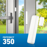 FRITZ!DECT 350 – Kompaktes Smart-Thermostat als Tür-/Fensterkontakt für effiziente Heizungssteuerung
