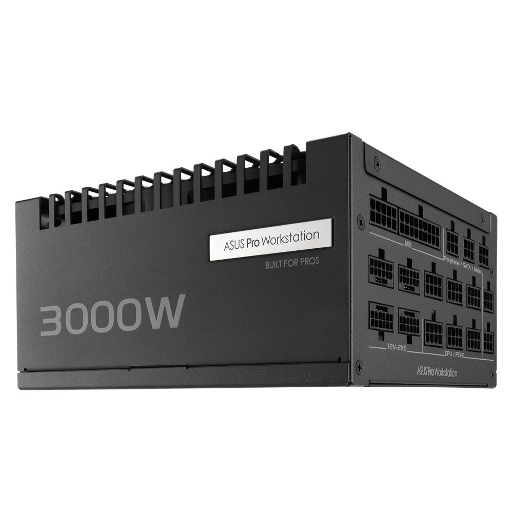ASUS Pro WS 3000W Platinum Netzteil ATX 3.1 PCIe 5.1 12V‑2x6