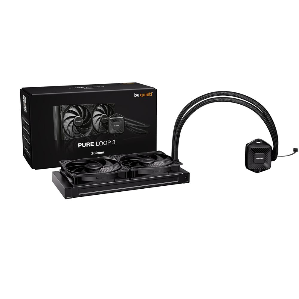 be quiet! Pure Loop 3 280 mm All-in-One-Wasserkühlung für übertaktete AMD/Intel-Systeme