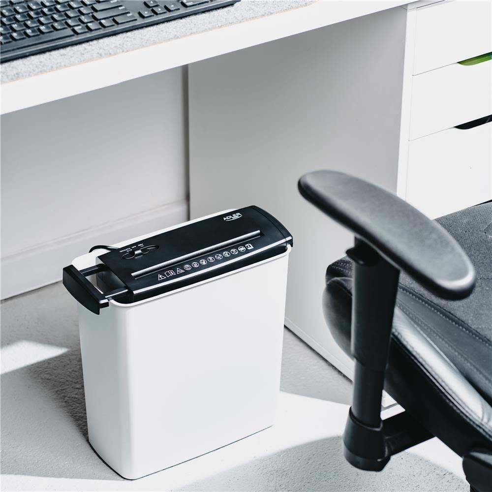 Adler AD 1040 Aktenvernichter-Aufsatz – Flexibel & kompakt für Zuhause und Büro