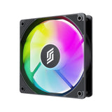 Silentware RF120D Black 120mm PWM A-RGB Lüfter mit Daisy-Chain, RGB-Beleuchtung, leise