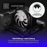 ENDORFY Fortis 5 Black ARGB CPU-Kühler, Beleuchtet, inklusive Wärmeleitpaste | EY3A014