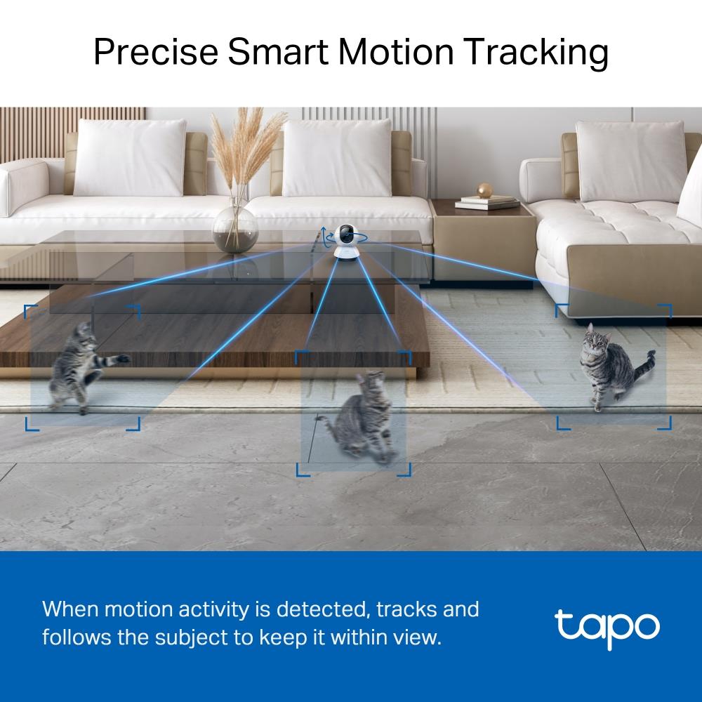 TP-Link Tapo C220 2K 4MP WLAN Kamera schwenkbar neigbar Nachtsicht KI Erkennung