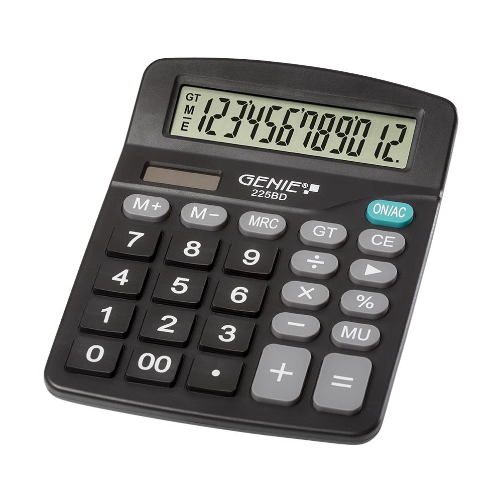 GENIE Taschenrechner 105 ECO Solar Bürorechner umweltfreundlich