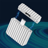 LogiLink USB 3.2 Gen2x1 SSD-Gehäuse, USB-C zu PCIe NVMe, Silber