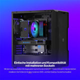 ENDORFY Fortis 5 ARGB CPU-Kühler, Beleuchtet, inklusive Wärmeleitpaste | EY3A010