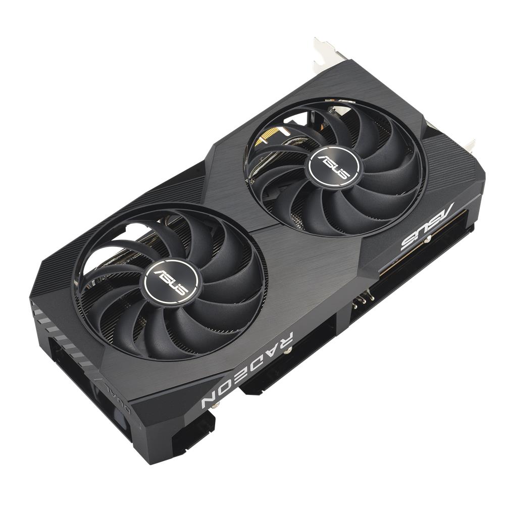 ASUS Dual Radeon RX 6600 V2 8GB GDDR6 Gaming Grafikkarte (AMD, PCIe 4.0, 1x HDMI, 3x DisplayPort)