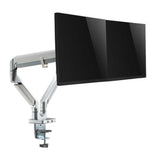 LogiLink Monitorhalterung 2-fach, 17–32", Aluminium, Curved Screens