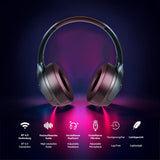 LogiLink BT0070 Bluetooth 6.0 Gaming-Headset mit 50h Akku und 3,5 mm AUX