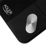 Adler AD 8186 Smart Badezimmerwaage mit App und Bluetooth Schwarz