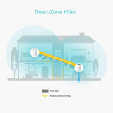 TP-Link Deco P9 Powerline Mesh WLAN 2er Set Dualband AC1200 + AV1000 bis zu 370m²