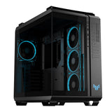 ASUS TUF Gaming GT502 Horizon TG ARGB Black Zweikammer PC Gehäuse mit 4 ARGB Lüftern