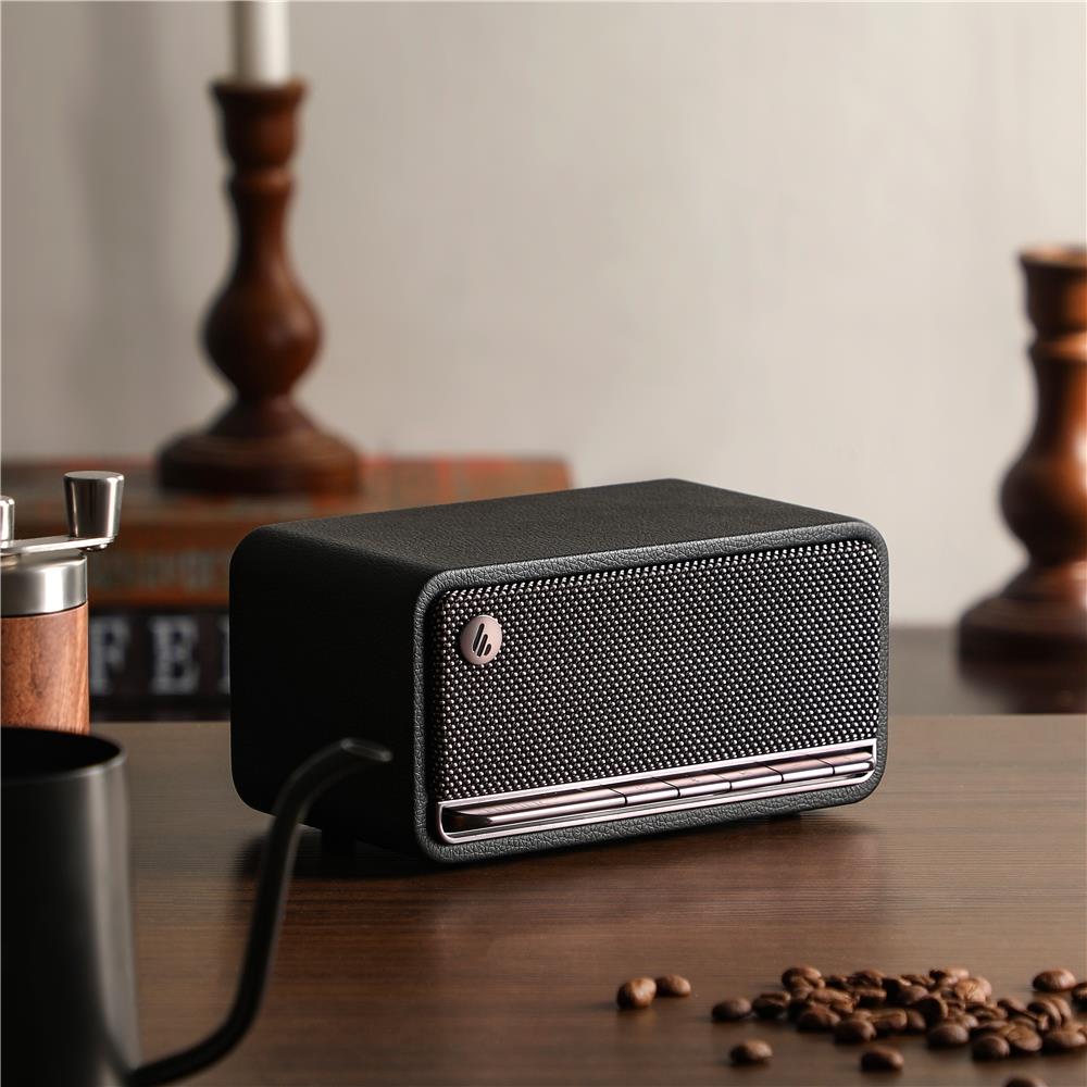 Edifier MP230 Tragbarer Bluetooth-Lautsprecher im Retro-Design, Schwarz