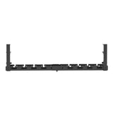 LogiLink Kabelrinnen-Organizer für Untertischmontage, ausziehbar, Metall, Schwarz