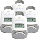 IOIO HT 2000-23 elektronisches Heizkörperthermostat 4er Pack programmierbar Heizthermostat digital