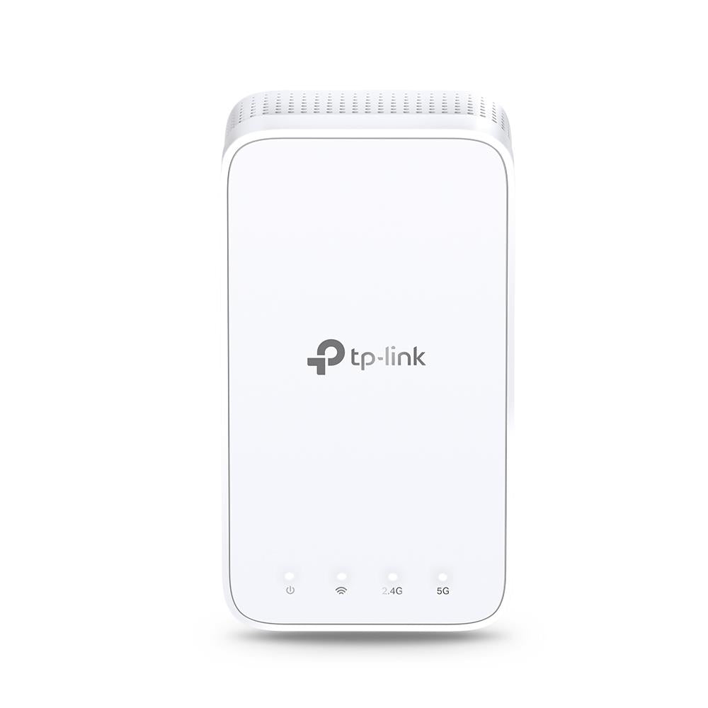 TP-Link RE230 WLAN Verstärker Repeater AC750 App Steuerung Signalstärkeanzeige kompatibel zu allen WLAN Router Weiß