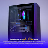 ENDORFY Ventum 200 Air ATX PC Gehäuse mit Glasfenster