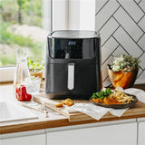 Adler AD 6317 Heißluftfritteuse 5,5L schwarz – Gesund frittieren ohne Öl