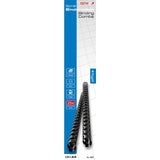 GENIE Spiralbinderücken Plastikbinderücken DIN A4 10 mm, schwarz, 25 Stk.