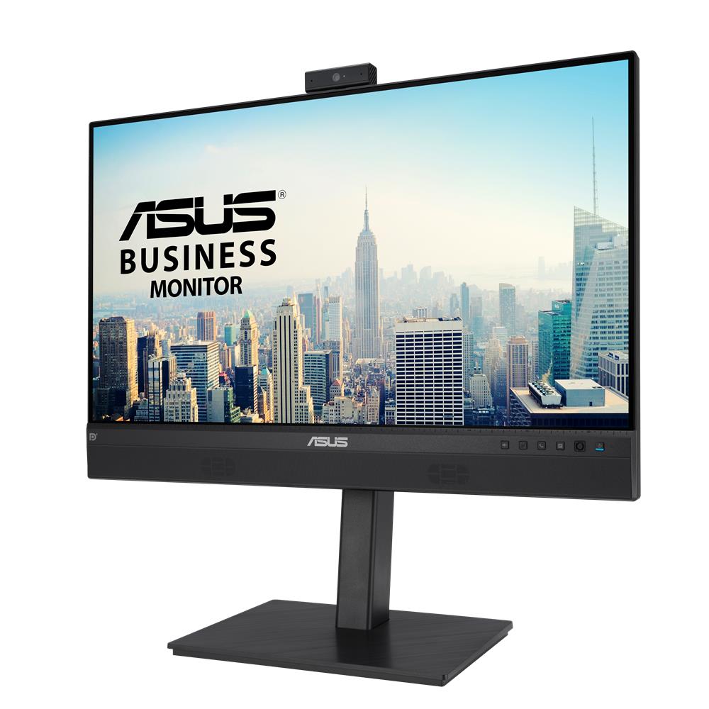 ASUS BE24ECSNK 24 Zoll Videokonferenzmonitor Full HD IPS rahmenlos 5ms 60Hz Full HD-Webcam Mikrofon