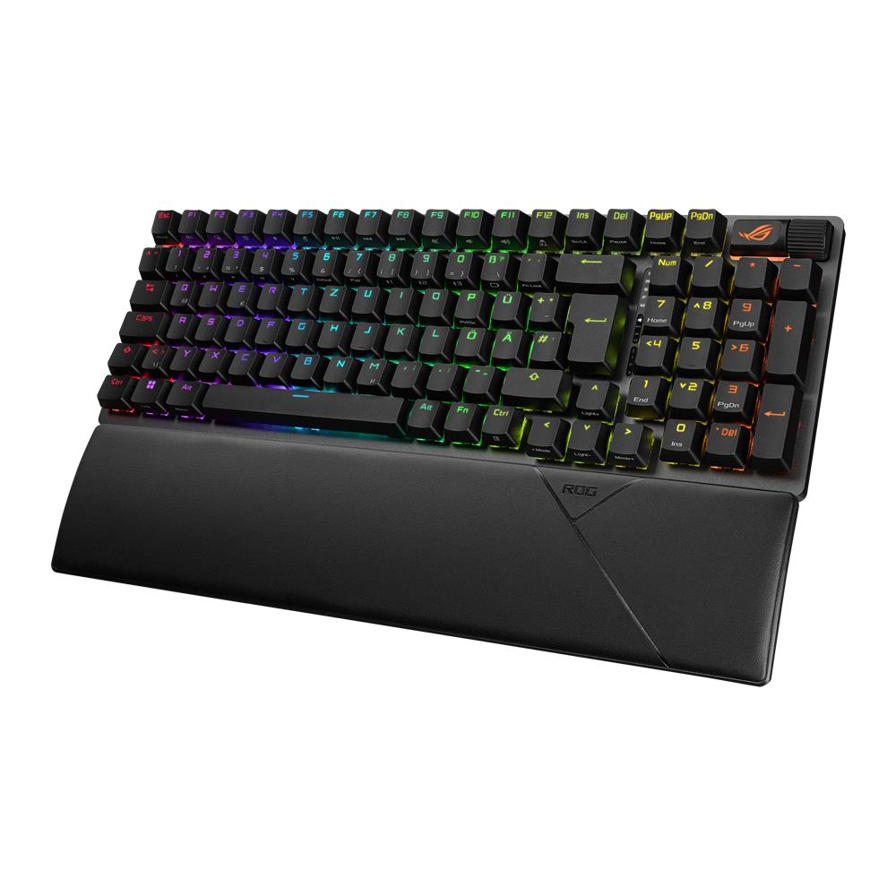 ASUS ROG Strix Scope II 96 Wireless mechanische Gaming Tastatur deutsches Layout ROG NX-Switches