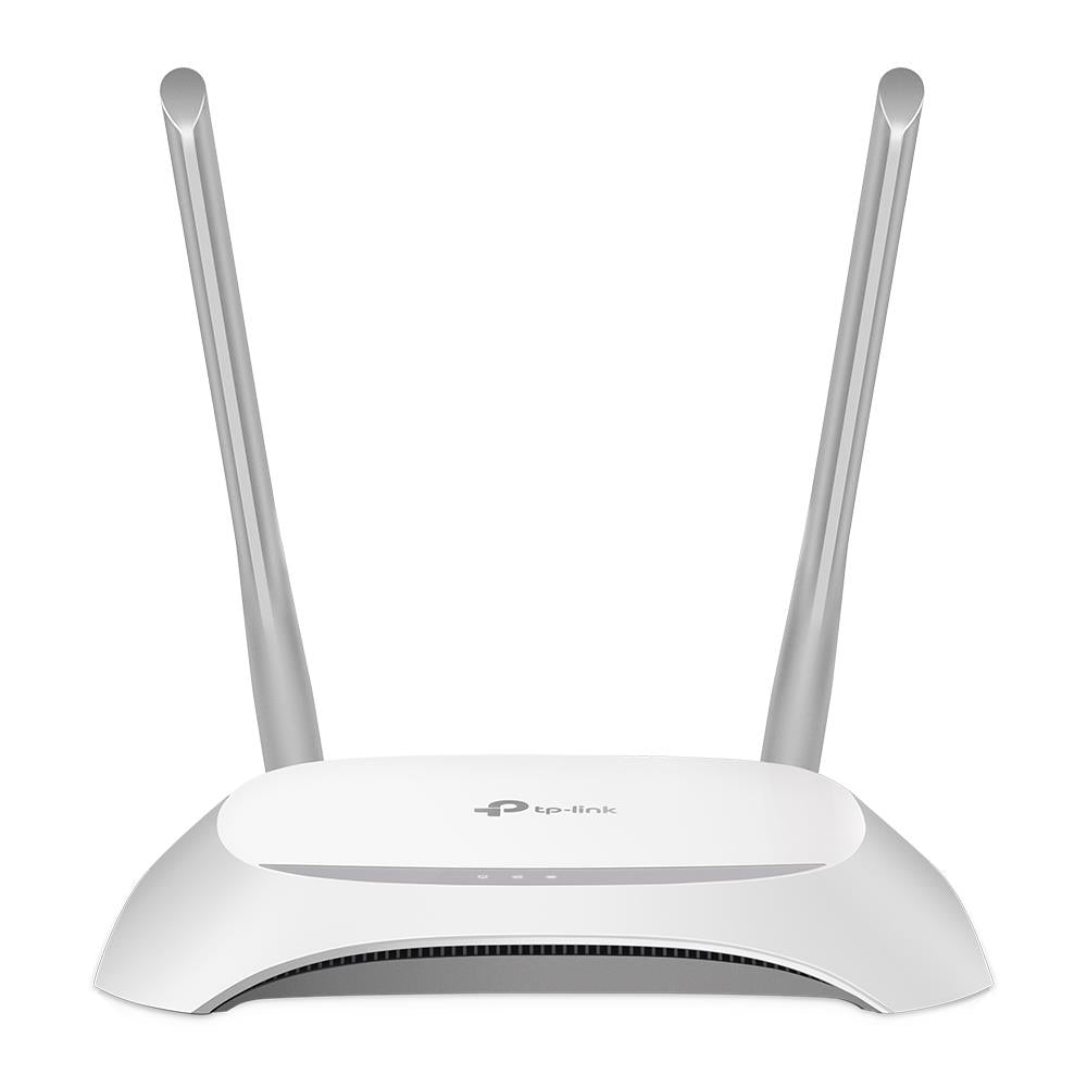 TP-Link TL-WR840N N300 WLAN Router 300Mbit/s 2,4GHz, 4x 10/100Mbit/s LAN Ports, IPv6, WPS, weiß