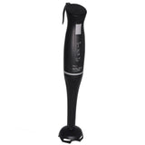 Adler AD 4622 Stabmixer, Pürierstab mit Edelstahlklingen, abnehmbarem Pürieraufsatz, ergonomischem Griff, 300 W, für Suppen, Saucen und Smoothies, Schwarz