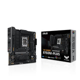 ASUS TUF GAMING B760M-PLUS Mainboard Sockel Intel LGA 1700 (Intel B760, mATX, DDR5, PCIe 5.0, M.2)