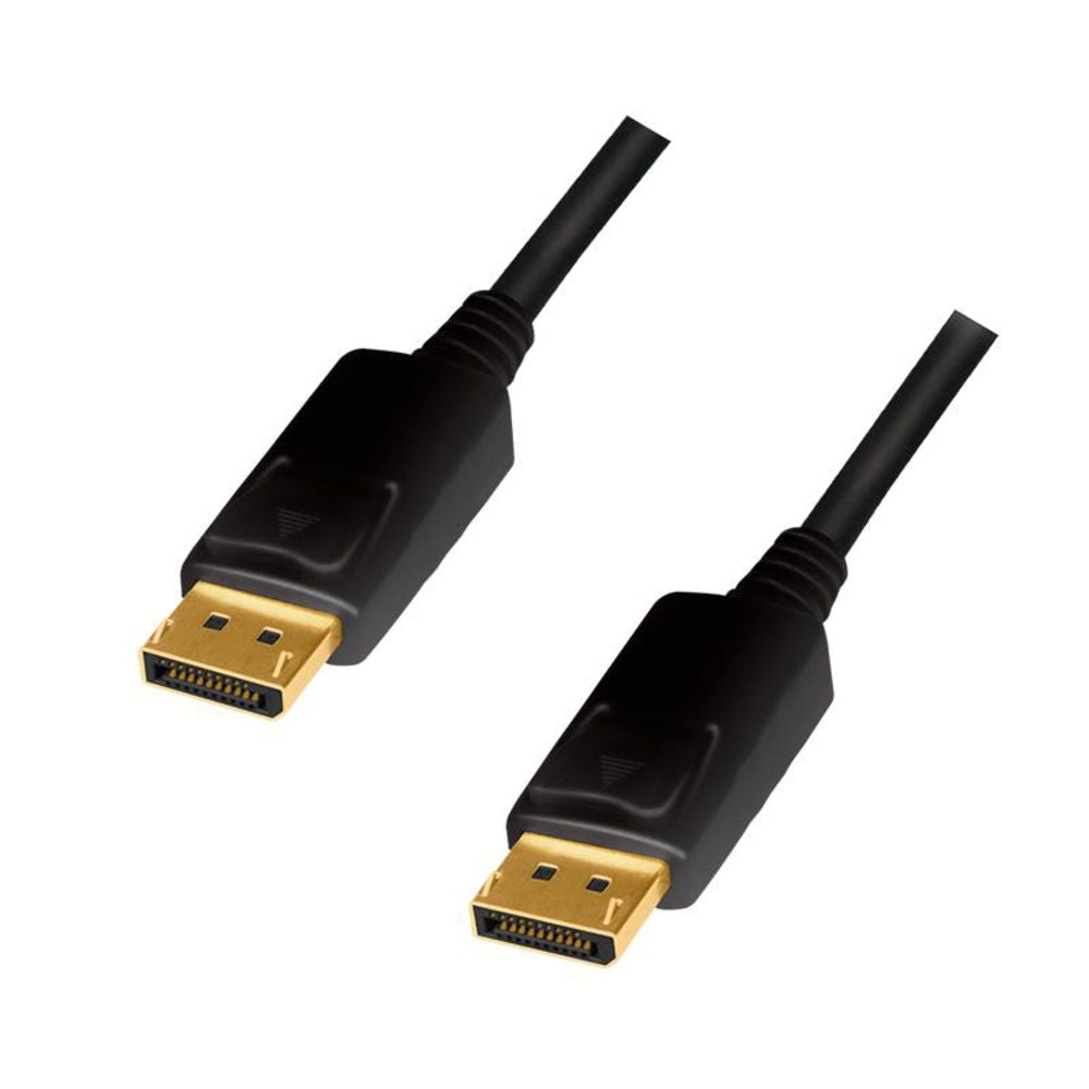 LogiLink DisplayPort-Kabel Stecker an Stecker 4K/60 Hz CCS schwarz 3 m