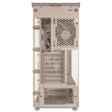 ASUS ProArt PA401 Wood Edition Beige ATX PC Gehäuse mit Mesh Panel und 160 mm Lüftern