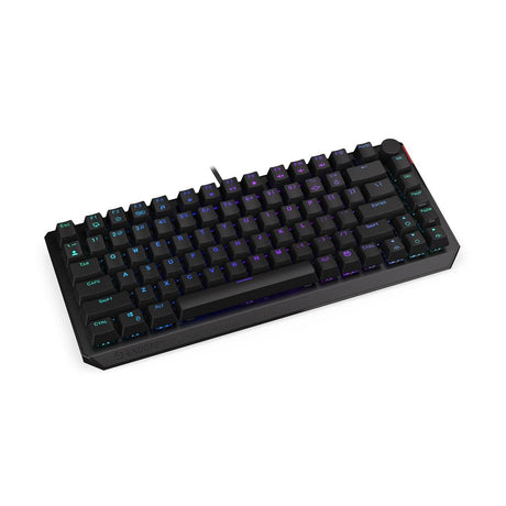 ENDORFY EY5A076 - Keyboards (US) Thock 75% Kailh RD, Tastatur, Schwarz, ENG-Layout, Beleuchtet