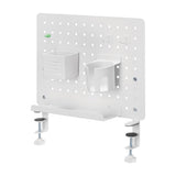 LogiLink Lochplatten-Organizer, Klemmmontage, Weiß, 42×47,7×9,9 cm