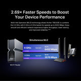 TP-Link Archer TBE550E BE9300 WiFi 7 PCIe Adapter Bluetooth 5.4 Tri Band